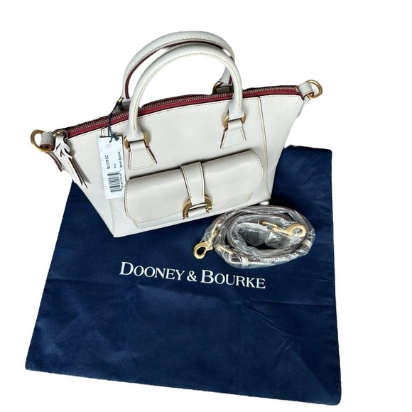 Dooney & Bourke Florentine Leather Naomi Satchel - Picture 3 of 12